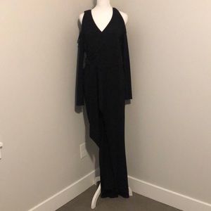 Cache gorgeous vintage cold-shoulder jumpsuit
